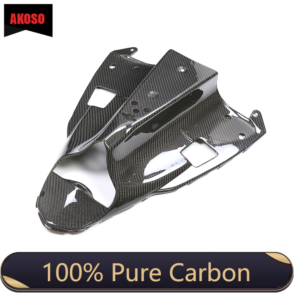 100% Full 3K Dry Carbon Fiber Belly Pan Undertray Lower Fairing Kit Motorcycle For YAMAHA R1 R1M 2009 2010 2011 2012 2013 2014