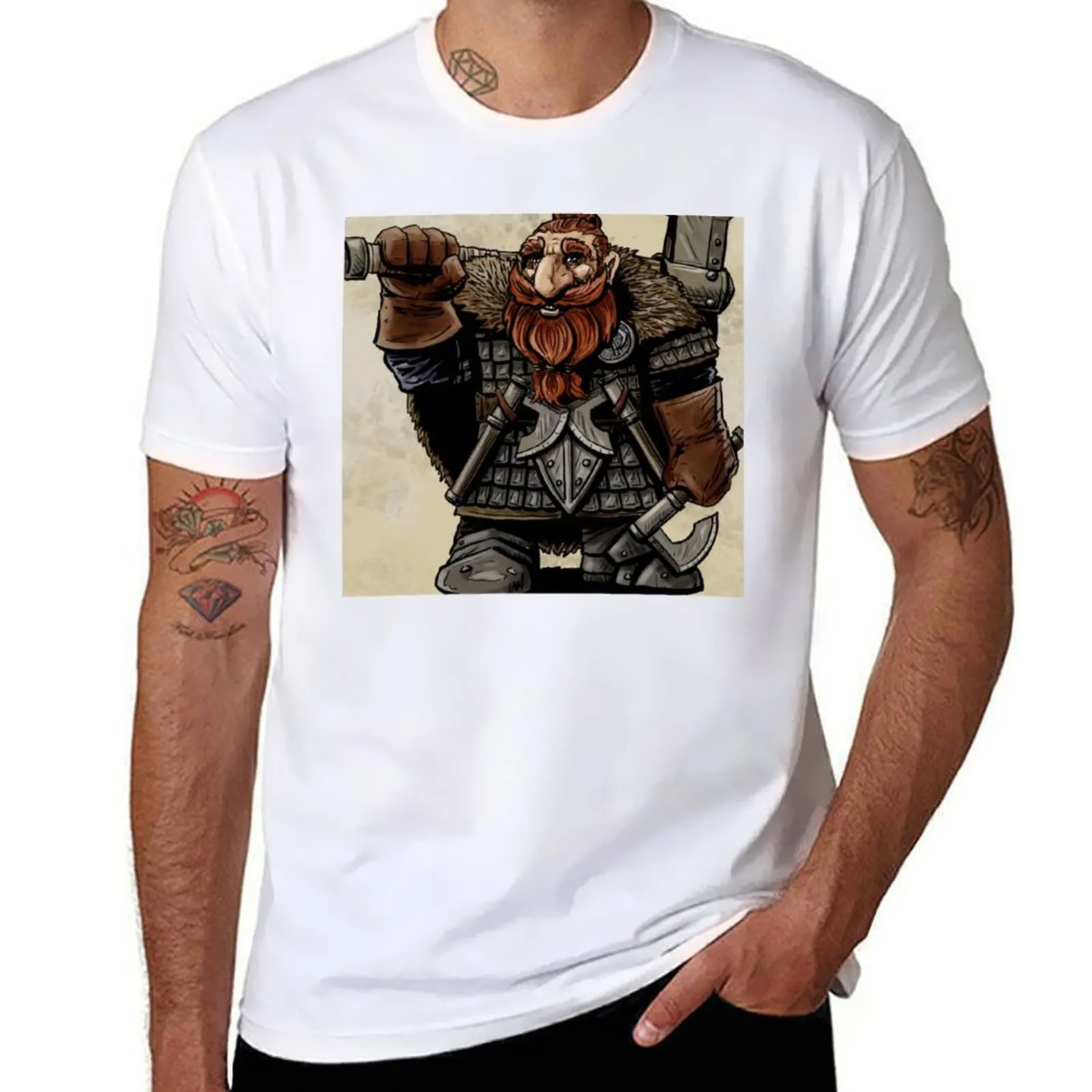 

Druin Axebrother T-Shirt printed t shirts for man man graphic t shirt T-Shirt