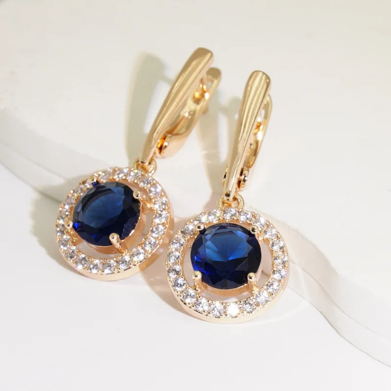 

Light Luxury Steel Zircon Earrings Long Earrings Simple Versatile Earrings Elegant Women's Ear Jewelry