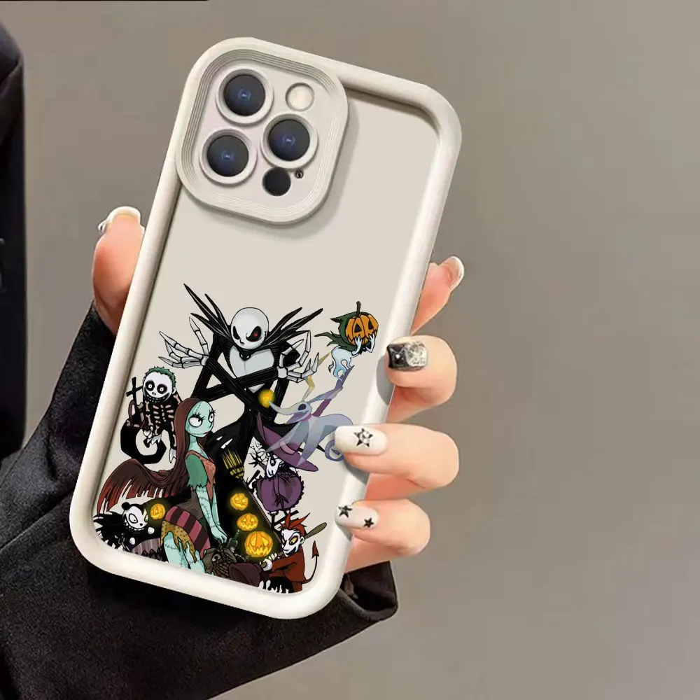 The Nightmare Before Christmas Case For Infinix Note Hot 40 30 Pro Vip 40I 30I 12G96 20 Play Tecno Camon Spark 10 20 Pro Cover