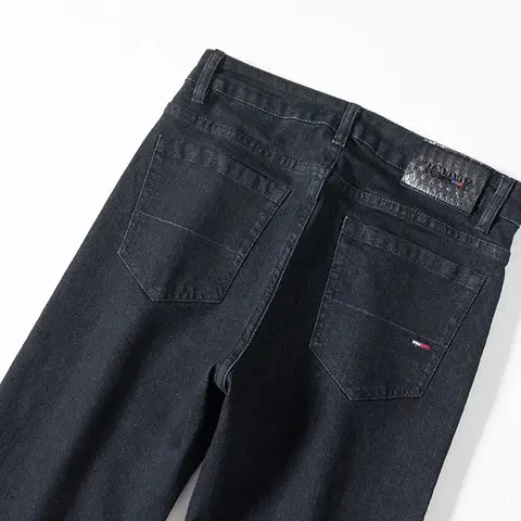 पुरुषों के लिए बूट कट जींस, हल्के फ्लेयर्ड स्लिम फिट, नीले काले ट्राउजर, डिज़ाइनर क्लासिक पुरुष स्ट्रेच डेनिम पैंट 8 best sales पुरुषों की जींस - №7