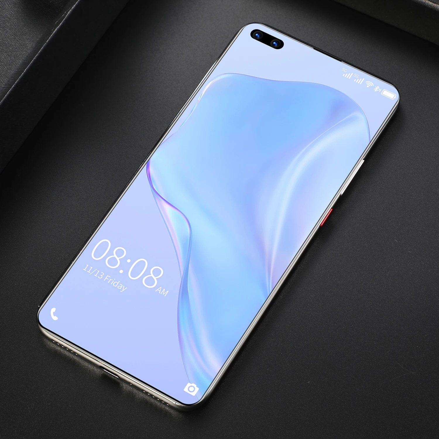 Smartphone Mate40 Pro avec grande mémoire, téléphone portable, carte SIM, touristes, nouveau design, 6.8 pouces