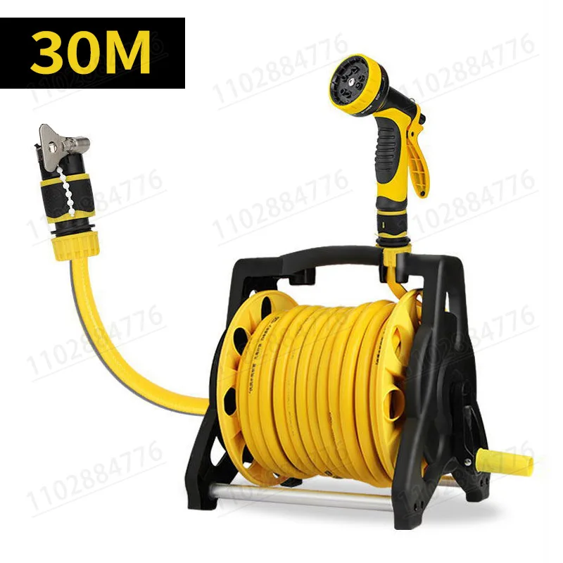 30M garden watering hose car washing high-pressure and powerful nozzle water gun hose gardening hose set