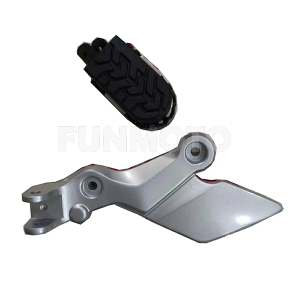 Front left footrest bracket and foot pedal suit QJ SVT 650 X/QJ650-16A
