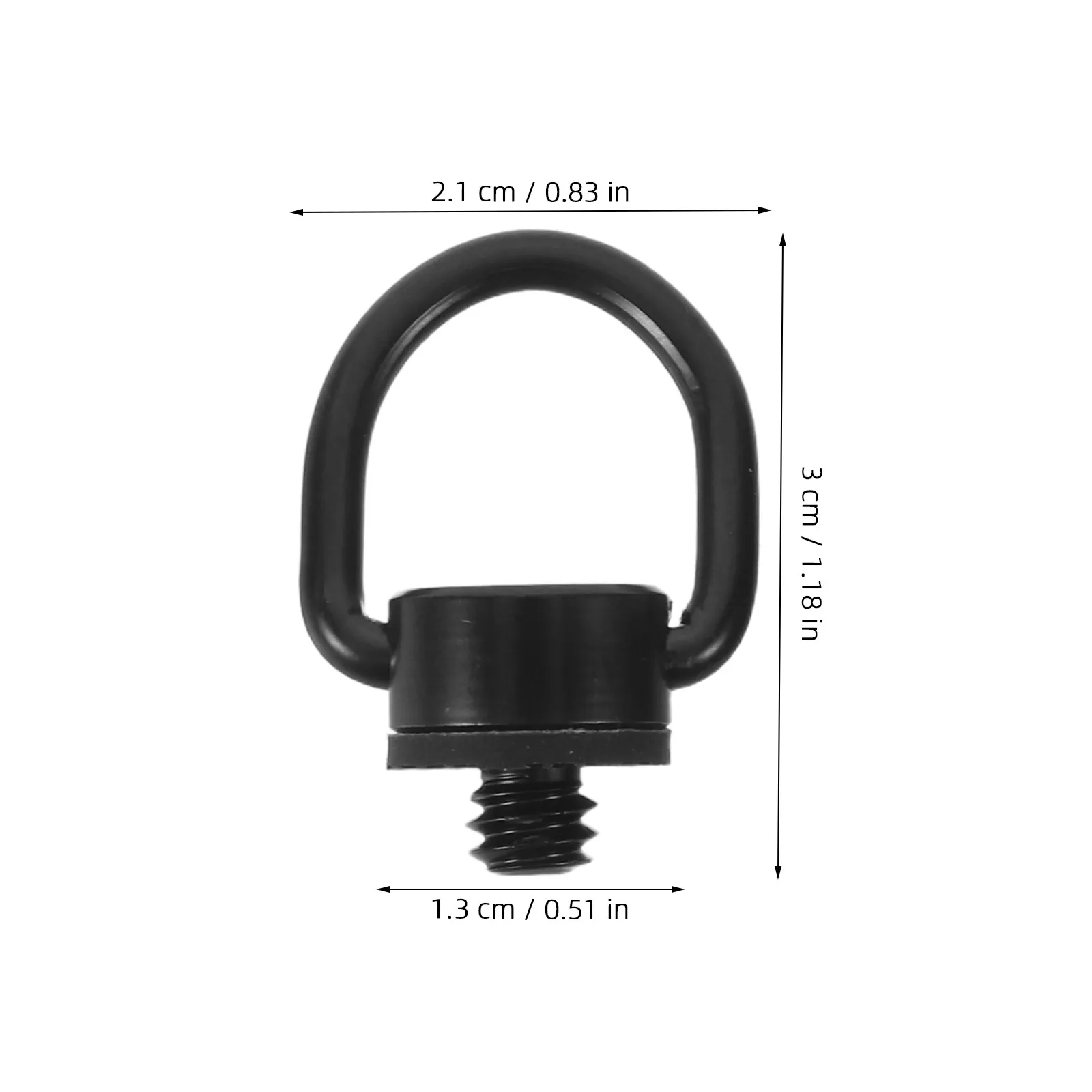 2Pcs D Ring Camera Screw 1/4