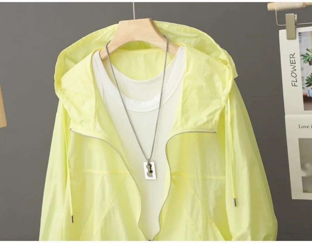 2025 Estate nuove donne tinta unita protezione solare abbigliamento outdoor moda sport viaggi ciclismo giacca grande traspirante