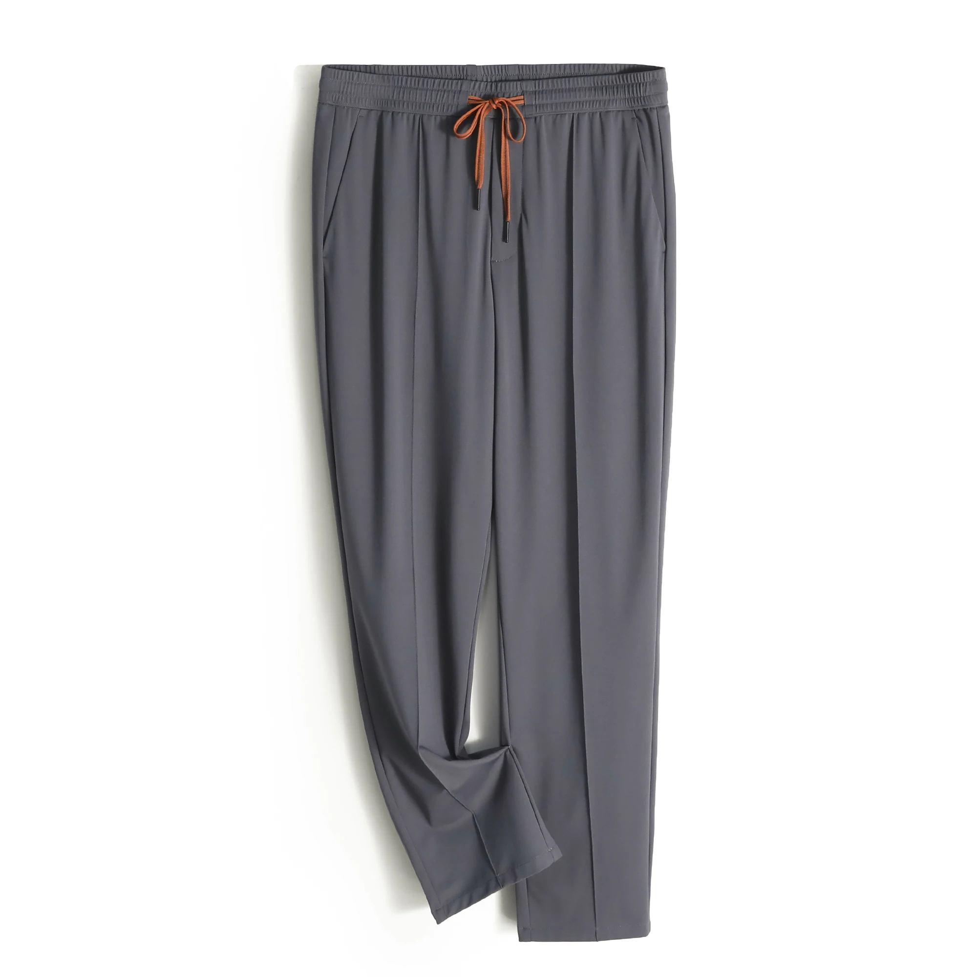 Pantalones italianos de lujo serie ZZ 2025, primavera y novedad de verano, pantalones de mezcla Tencel de seda de morera fresca de alta gama para hombre
