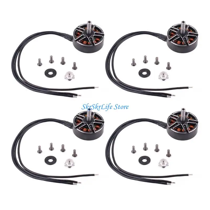 

E65E 1/4pcs 2807 1300KV Brushless Motor 7in Propellers Multirotors Motor for Aircraft