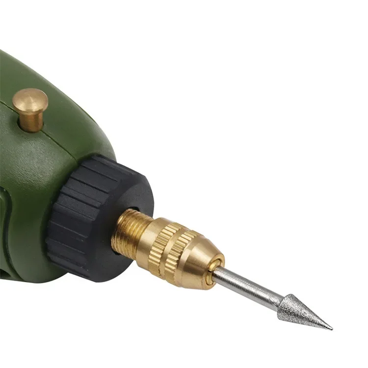 3MM Schleifstäbe Mini-Diamantbohrer Schleifkopf Fräser Nadel Gravur Schnitzwerkzeug Polierwerkzeug Glas Jade Stein Bohrer – Detail 4