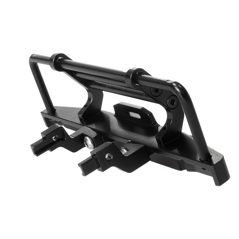 WOWFU-Paraurti in metallo con gancio di traino per TRX4M Defender 1/18 RC Crawler Car Parti di aggiornamento Accessori