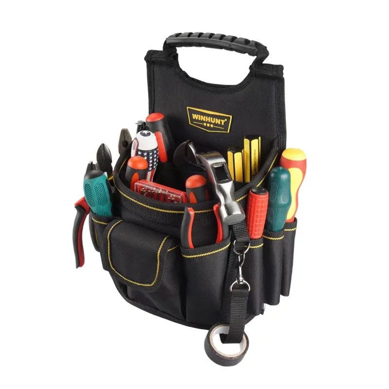 Electrician Special Tool Bag Work Site Pocket Multi-functional Portable Hardware Storage Pocket