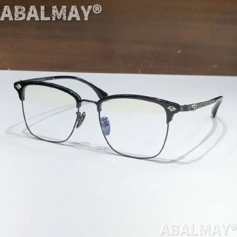 

Top Quality Designer Optical Glasses for Men and Women 8269 SIZE 53-18-149 Titanium Luxury Business Prescription spectacle frame