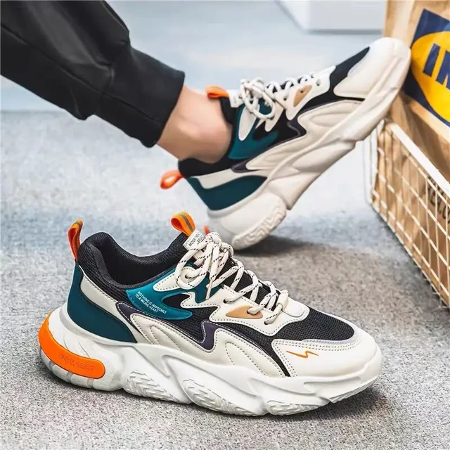 Sneakers da uomo di lusso Sneakers Casual da uomo di marca scarpe di qualita per uomo scarpe con plateau moda all aperto Tenis Masculino 2024 AliExpress