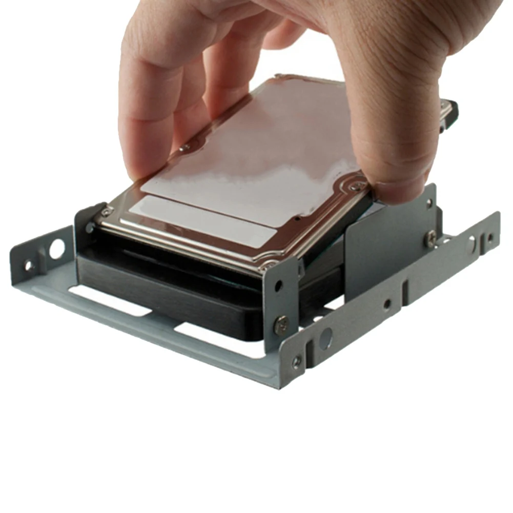 2.5 Inch Tot 3.5 Inch Intern Montageframe Voor 2X2.5 Inch Ssd/Hdd