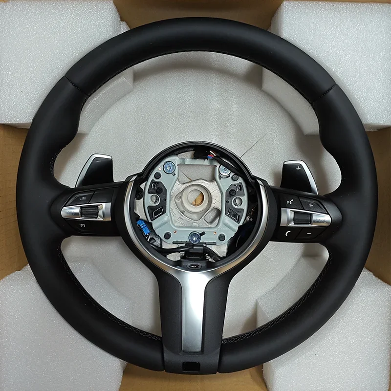 Steering Wheel For BMW Wide Paddle M Sport Volante Lekrad F10 F30 F20 F21 F22 F23 F31 F32 F33 F34 F36 F15 F16 F25 F26 F11 F06