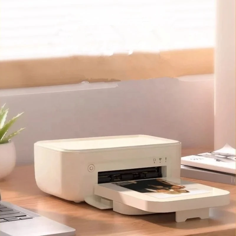 

Цифровой фотопринтер 4*6 300DPI с Bluetooth и Wi-Fi для сублимационной печати на фотобумаге, мобильный фотопринтер