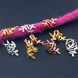 20-60pcs Gold Silver Dreadlocks Hair Rings Adjustable Cuff Clip Hair Braids Dirty Braids Beads Hairpin Hair Accessories Braiders