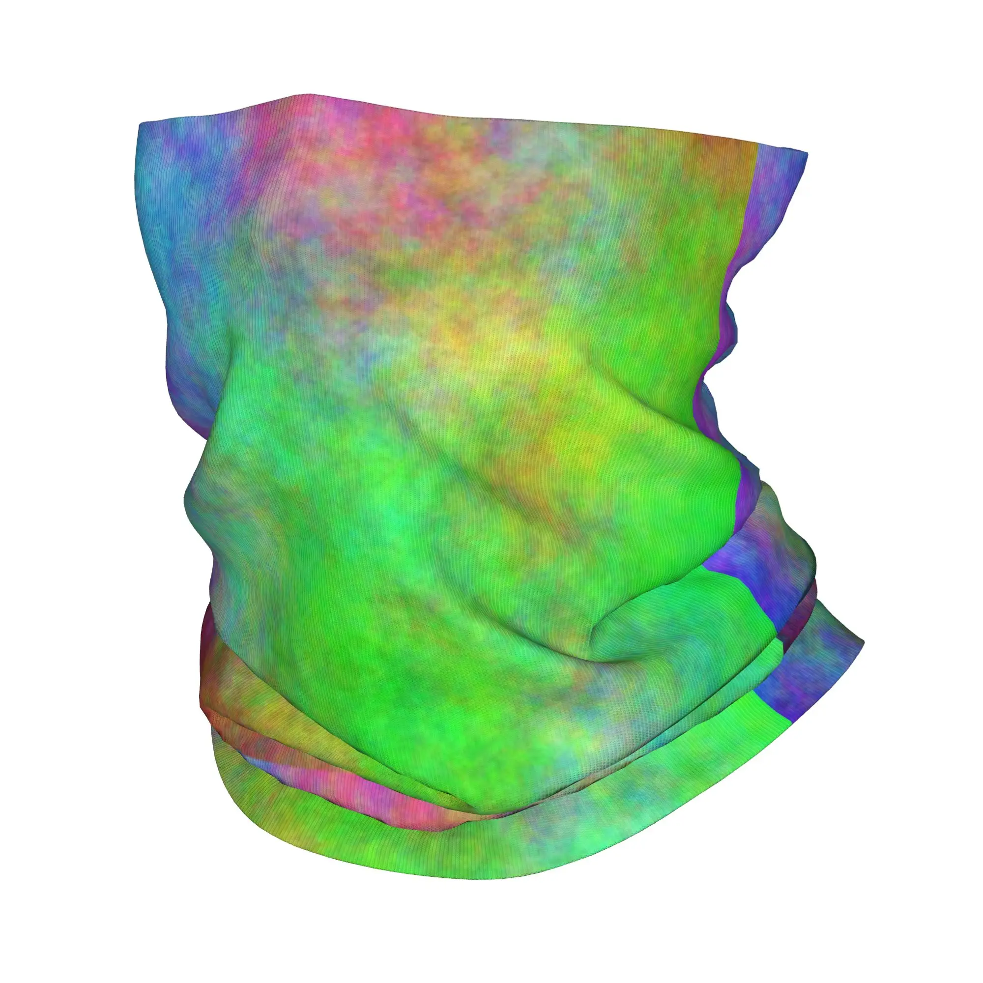

Hippy Trippy Super Psychedelic Clouds Bandana Neck Cover Printed Magic Scarf Multi-use Balaclava Cycling For Men Women Adult