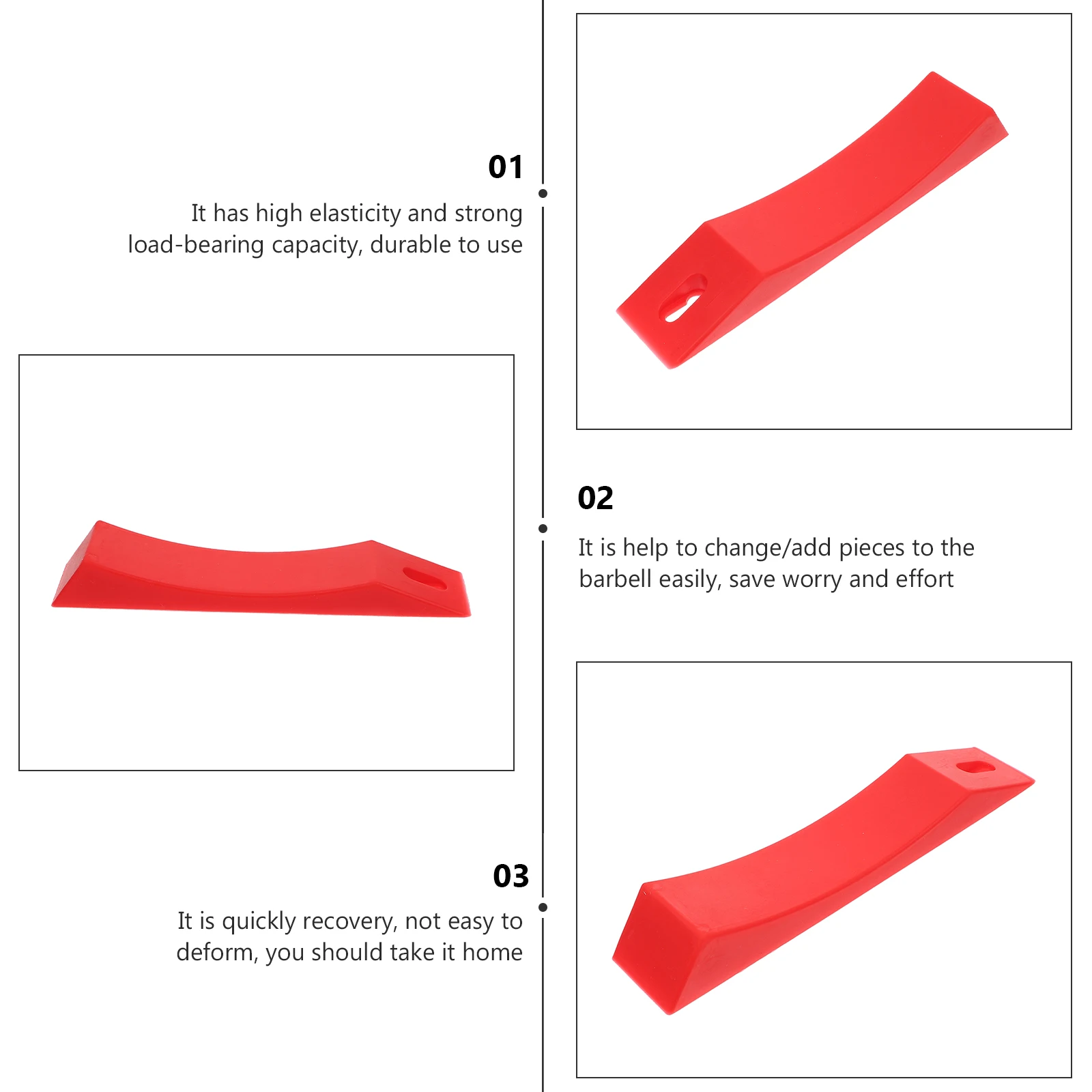 

Silicone Gasket Barbell Pad Hip Thrust Dead Lift Gym Padding Crash Pads Weightlifting Fitness Equipment High Elasticity Strong