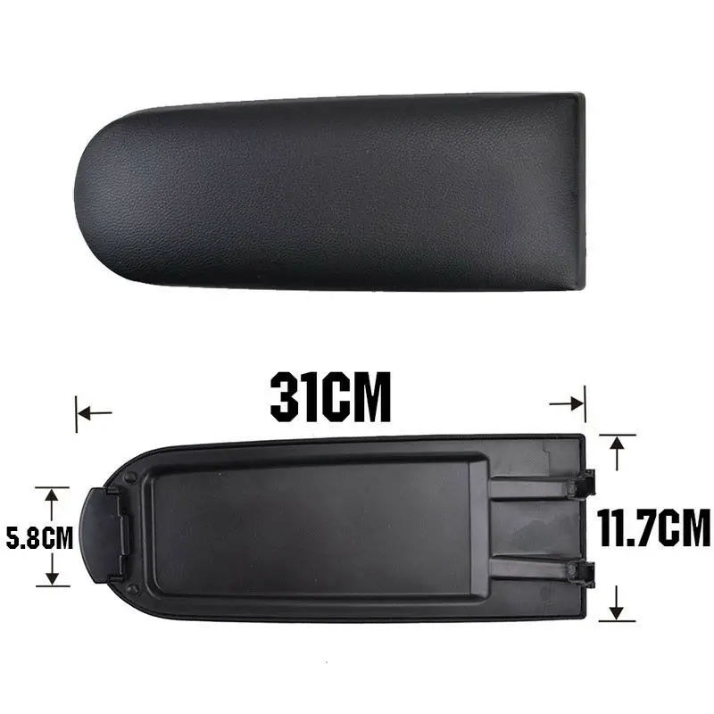 1pcs Armrest Latch Cover 18D867173 3B0867173 For Seat Ibiza 6J 09-16 Armrest  Accessories Interior Parts