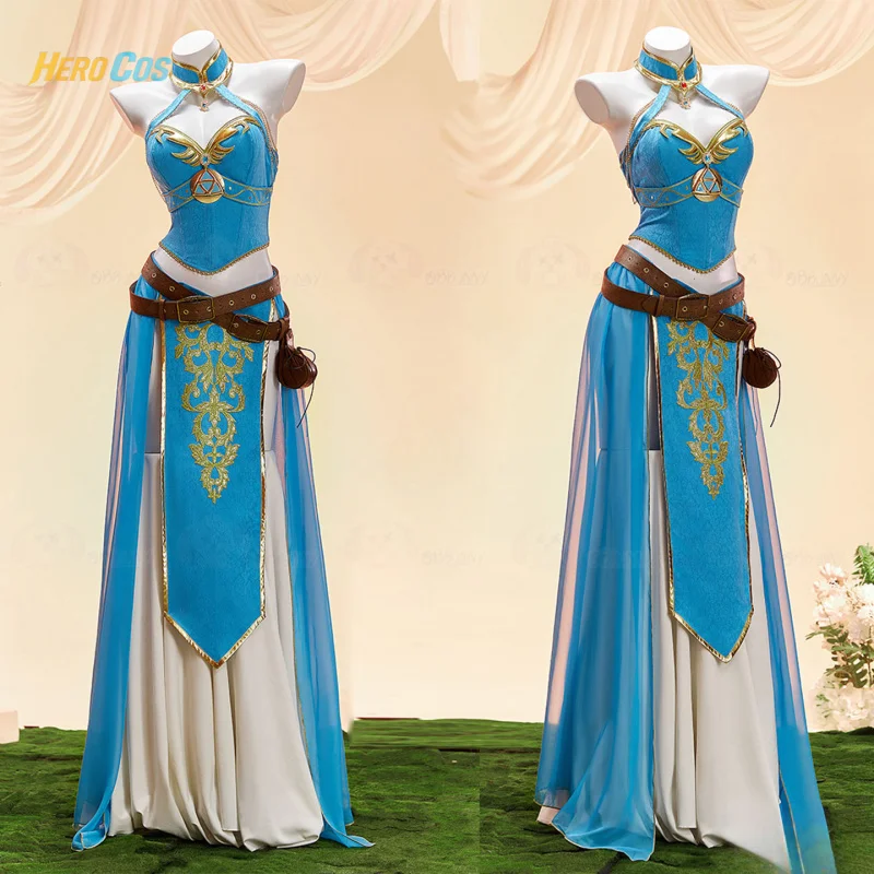 

Zelda Knight Cosplay Costume Set for Women Sexy Elegant Anime Role Play Dress Suit Full Ensemble Perfect for Halloween Parties