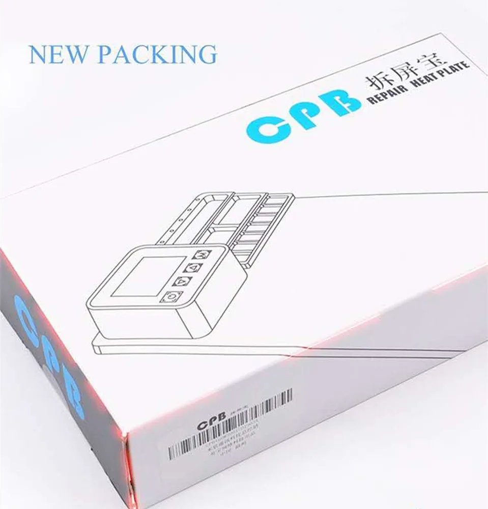 CPB320 لوحة التدفئة شاشة LCD فاصل طقم تصليح الشاشة مزيل فعال CPB لوحة التدفئة المسبقة آيفون باد
