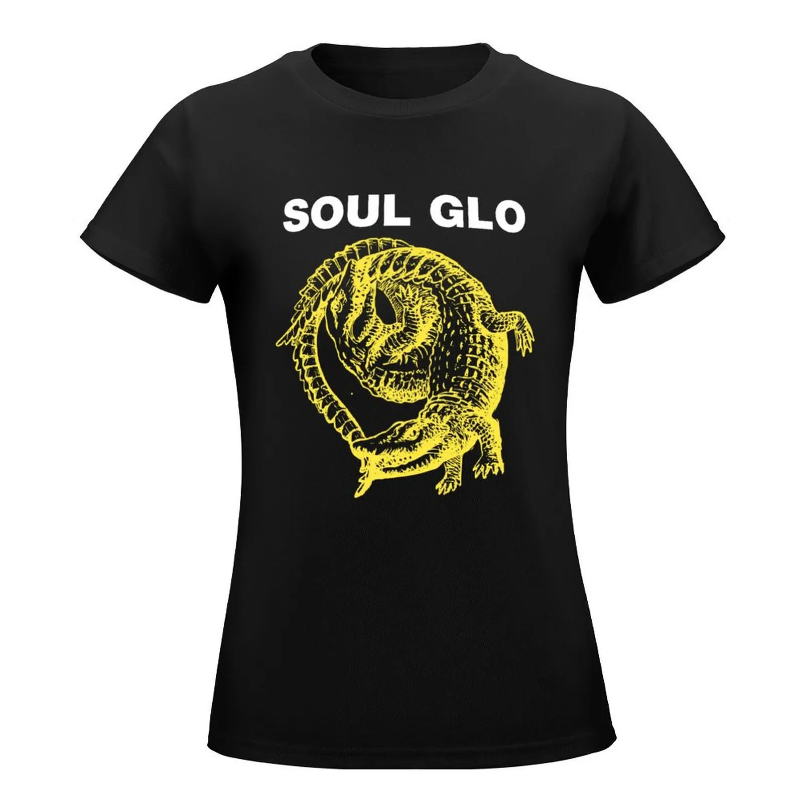 Diaspora SOUL GLO Problems T-Shirt tees summer clothes female black t-shirts for Women