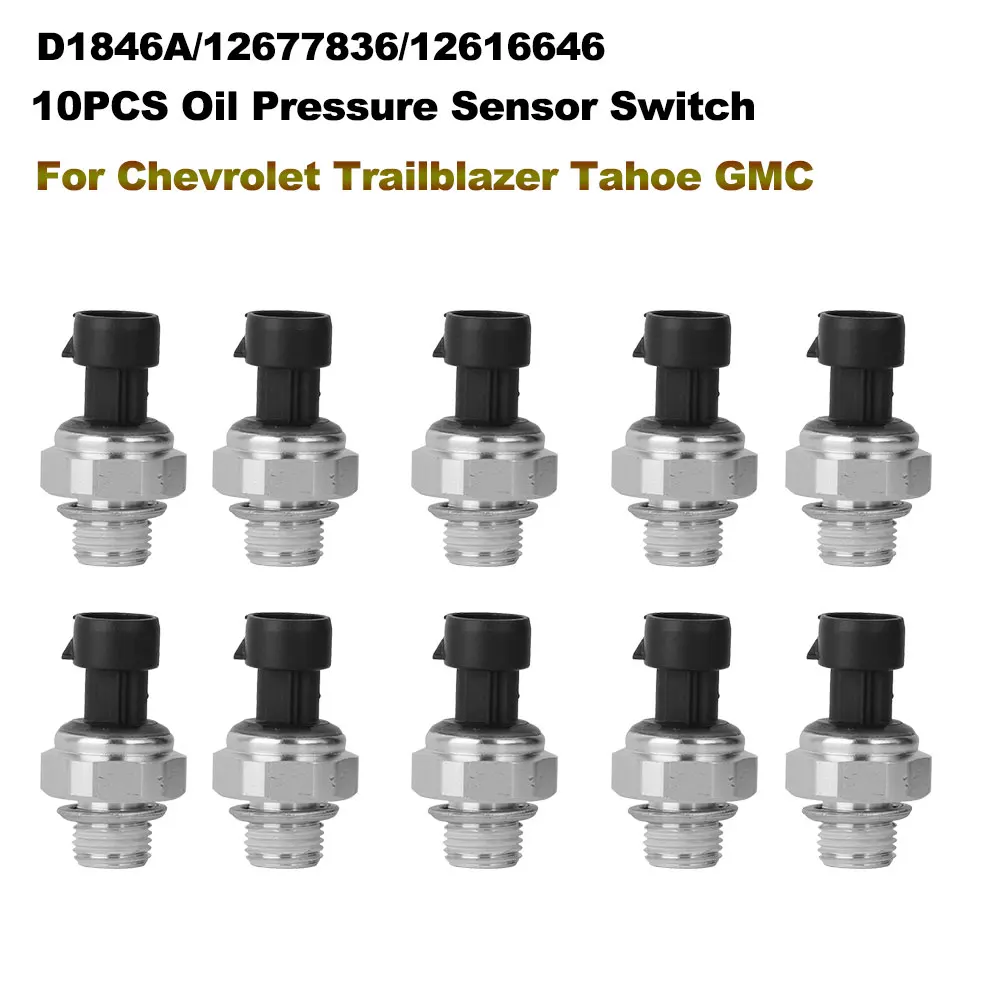 

Датчик давления масла для Chevrolet Chevy Silverado GMC Sierra 4.8L 5.3L 6.0L 5.7L 6.2L 12616646 D1846A 12677836