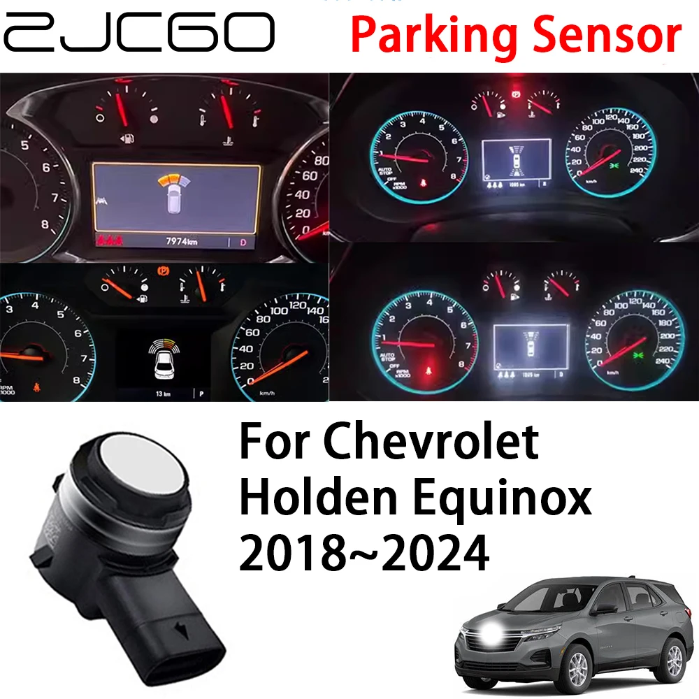 

ZJCGO Car Front Rear Reverse Parking Sensor Assistance Backup Radar Buzzer System for Chevrolet Holden Equinox 2018~2024