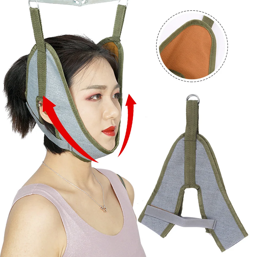 Neck Cervical Traction Device Neck Support Stretcher Bands Cervical Neck Traction Neck Stretching Strap Neck Braces