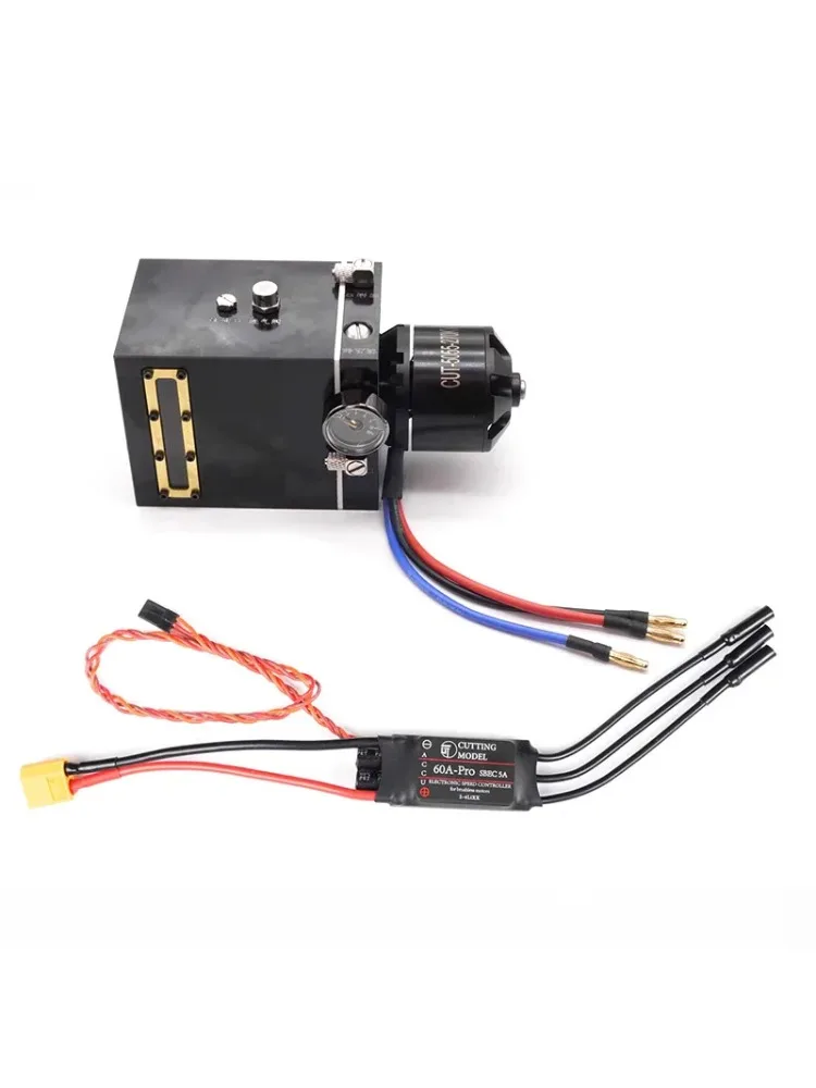 CUT Hydraulisches Modell Integrierte Ölpumpe mit Öltank Italienische Importpumpe 5055 Bürstenloser Motor Baggermodell Zubehör