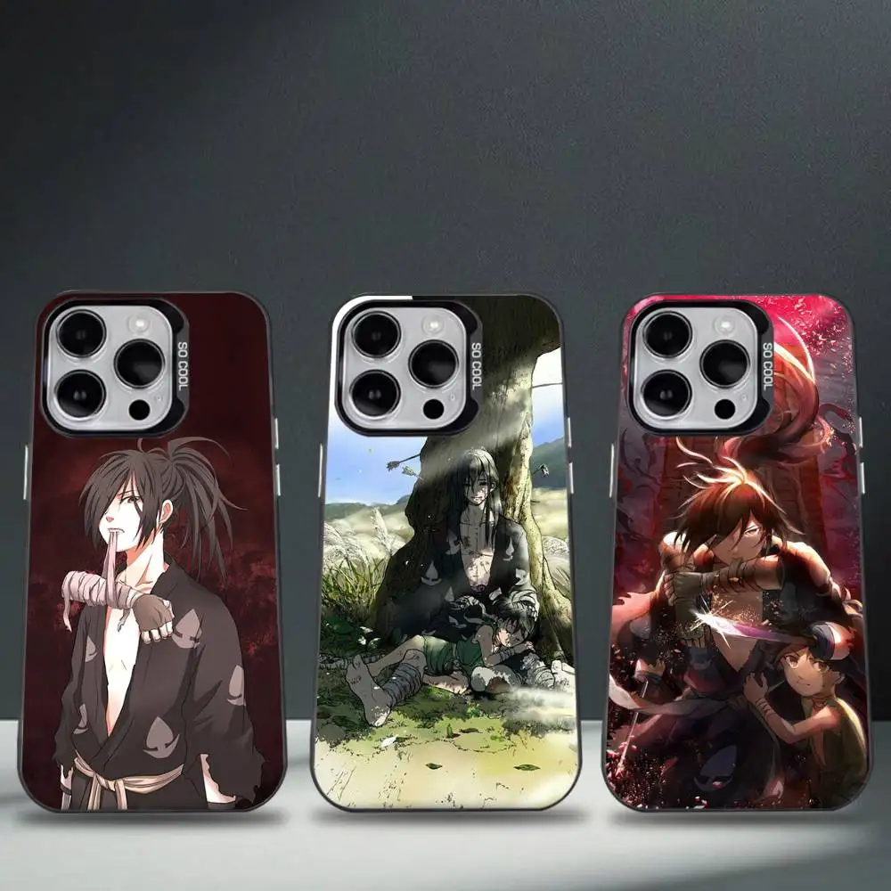 

Japanese Anime D-Dororo Phone Case For iPhone 17,16,15,14,13,12,11,Pro,XS,Max,Plus,Mini,SE4,E Black Matte Shockproof Cover