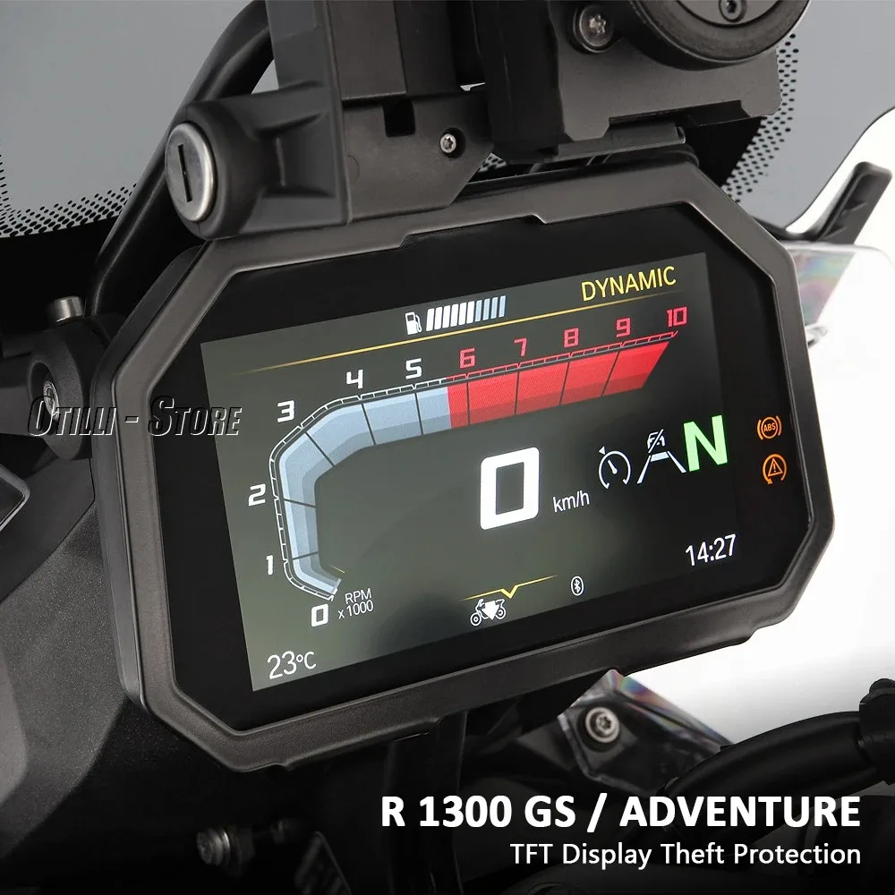 Motorcycle TFT Anti Theft Screen Protector Meter Frame Cover 2023 2024 2025 For BMW R1300GS ADV r1300gs R 1300 GS Adventure