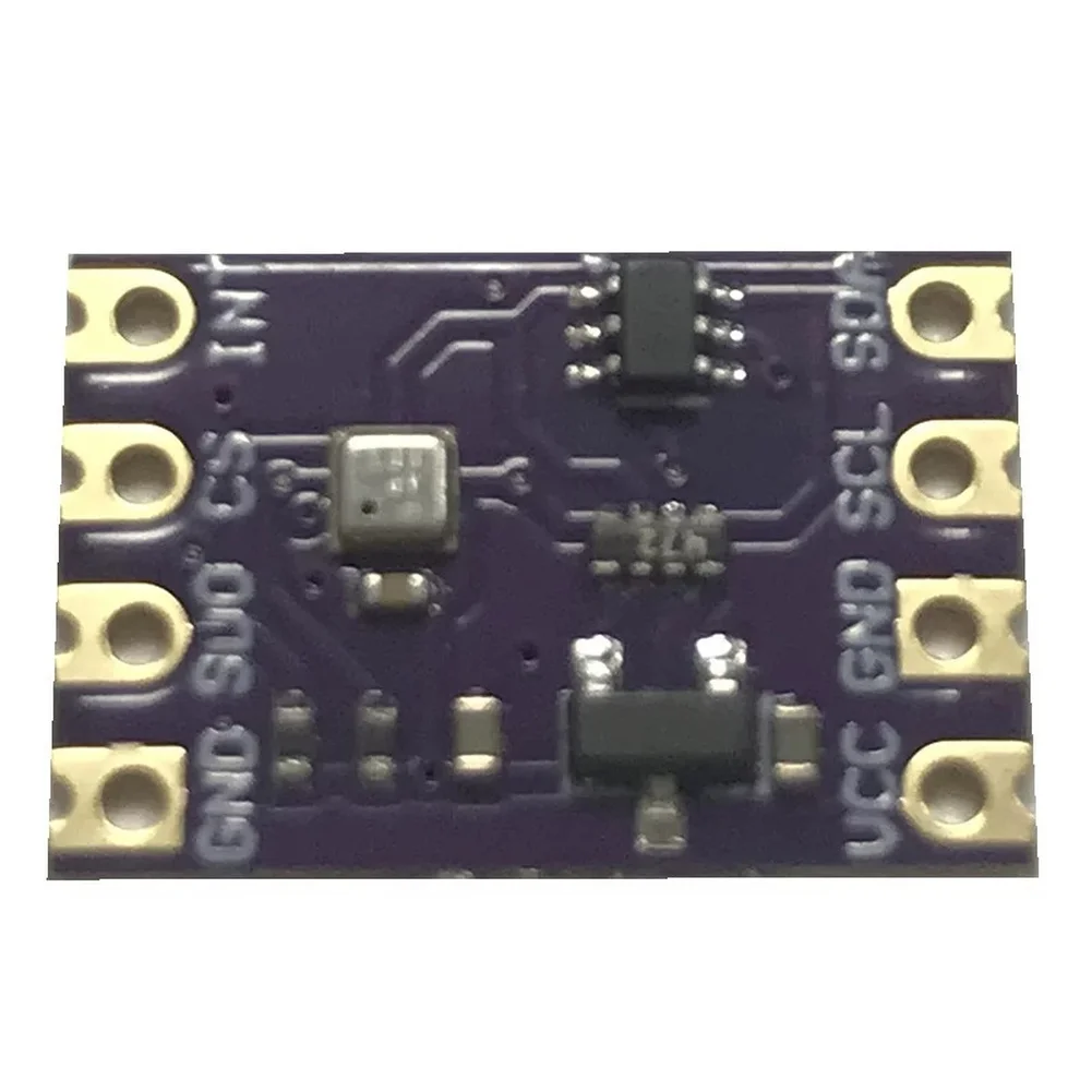4-Pack BMP580 Atmospheric Pressure Sensor Module Featuring I2C and For SPI Support for Embedded Systems and Projects