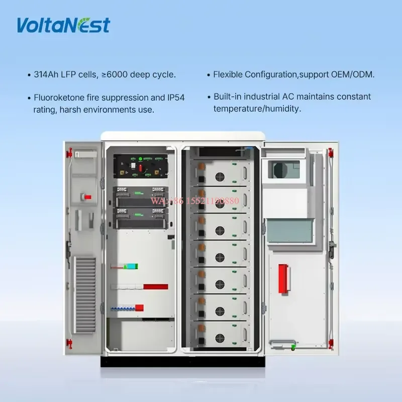 WMWMNU for VoltaNest Smart BMS 60kW 112kWh 100kwh 61kwh Solar Power Battery Storage System Industrial All in One C I ESS
