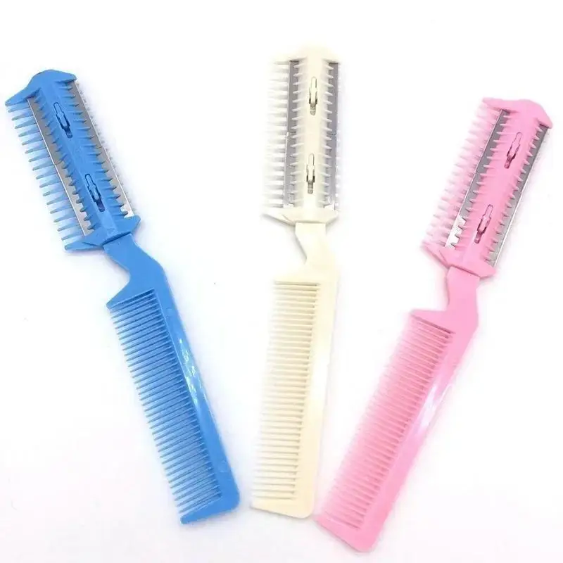 1 Pcs 2-in-1 Hair Clipper Hair Thinning Hair Clipper Creative Pet Cat Dog Long Hair Tool Hairs Clipper Random Color Pet Supplies