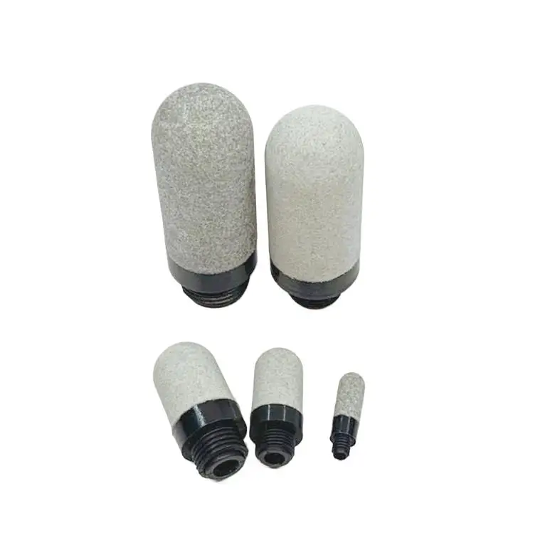 Plastic Silencers for Pneumatic Valves: PSL, PSU Series, Sizes 1/4