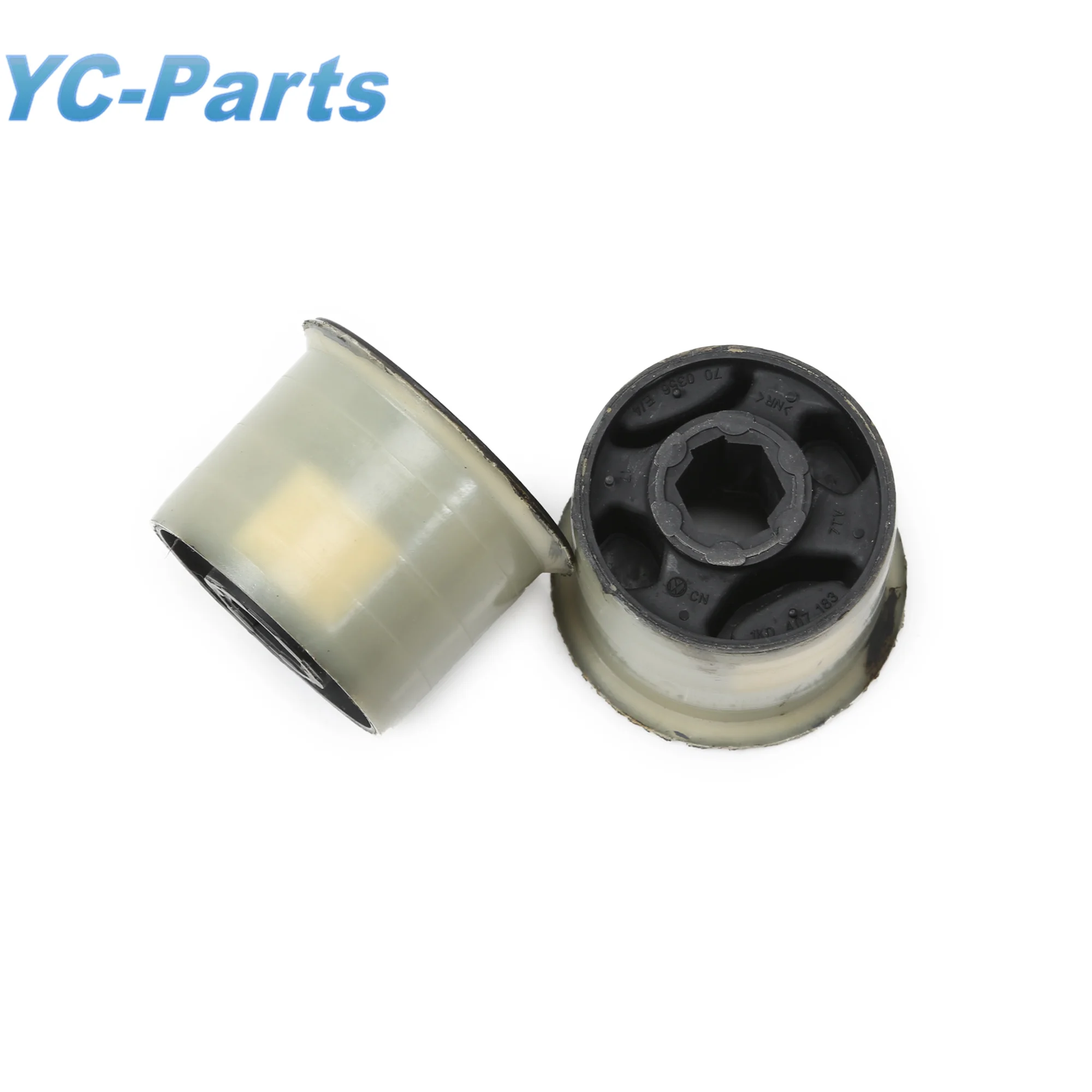 2-Pcs 1K0407183E Front Lower Control Arm Bushings Kit for AUDI A3 Sportback VW Jetta Golf Passat Polo Tiguan SEAT SKODA