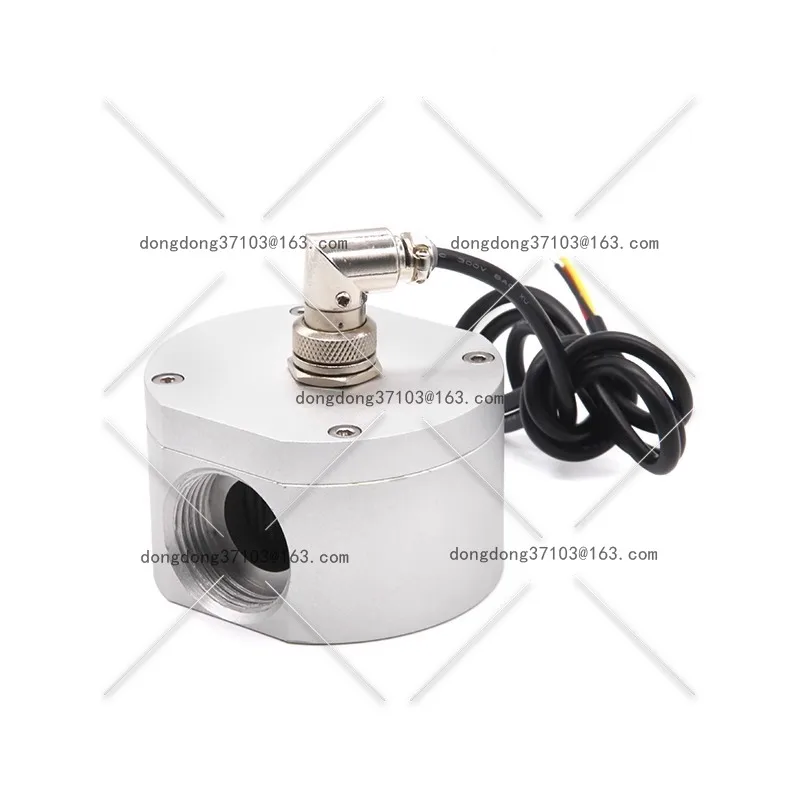 

Elliptical Gear Flowmeter Oil Liquid Aluminum Alloy, Hall Flow Sensor Gas Station Diesel 1 Inch Pipe Diameter