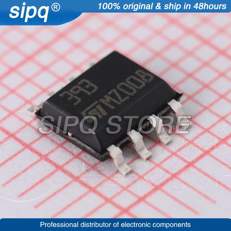 

10-2500PCS/LOT LM393DT LM393 SOP-8 Brand New Original Authentic Product