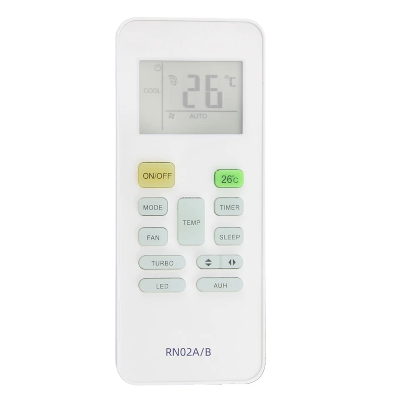 Air Conditioner Remote Control RN02A/B For Midea Air Conditioner RN02A RN02B RN02C RN02D RN02E RN02H