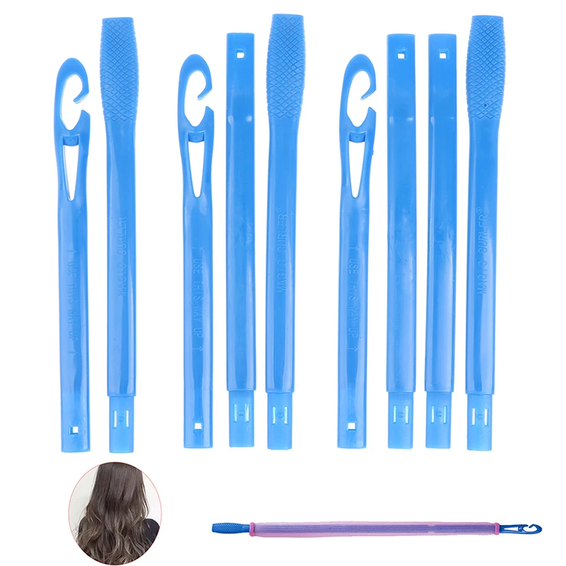 1pc manuelle Locken wickler Rollen magische Hebelwirkung DIY Haar Locken wickler Spiral kreis Lockens tab Sicherheit Haarstyling-Tool für Mädchen