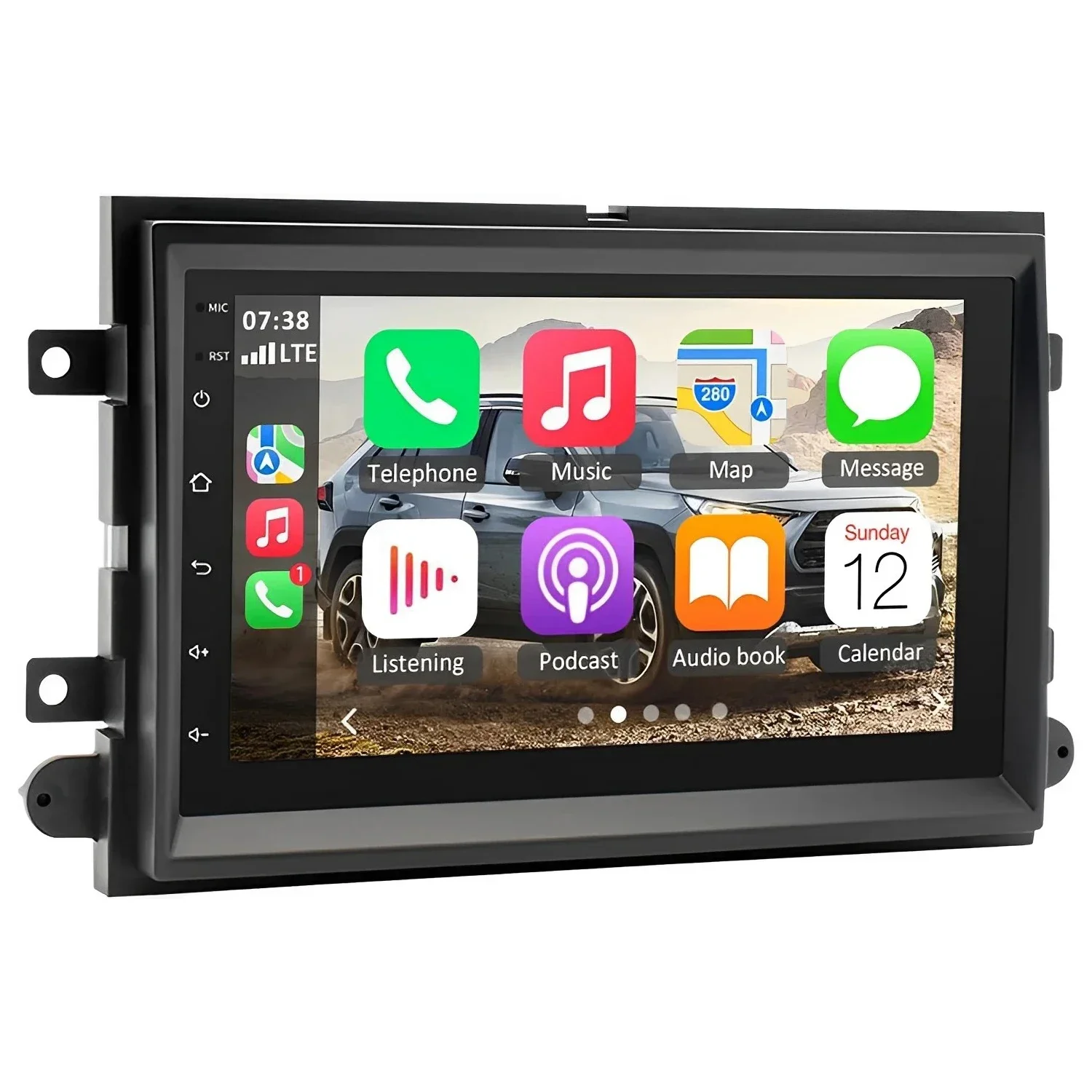 

Car Stereo Radio Car-play GPS Navi Compatible for Ford F150/250/350 2004-2014 Android 13
