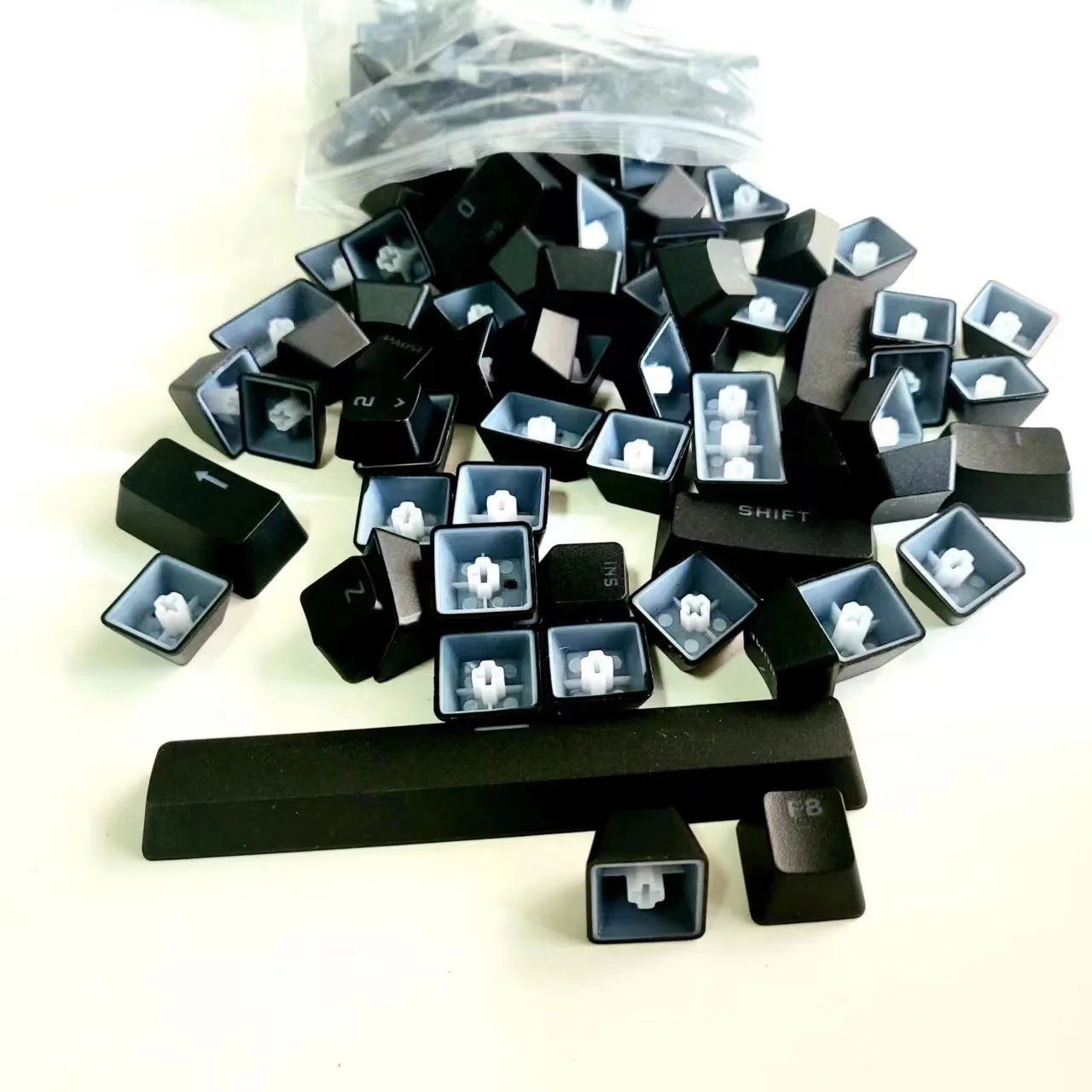 Imagem -02 - Keycaps para Corsair K100 K70tkl K65 Mini Corsair K70 Rgb Pro Wired Teclado de Jogos Mecânicos Tampa Chave 104 Peças