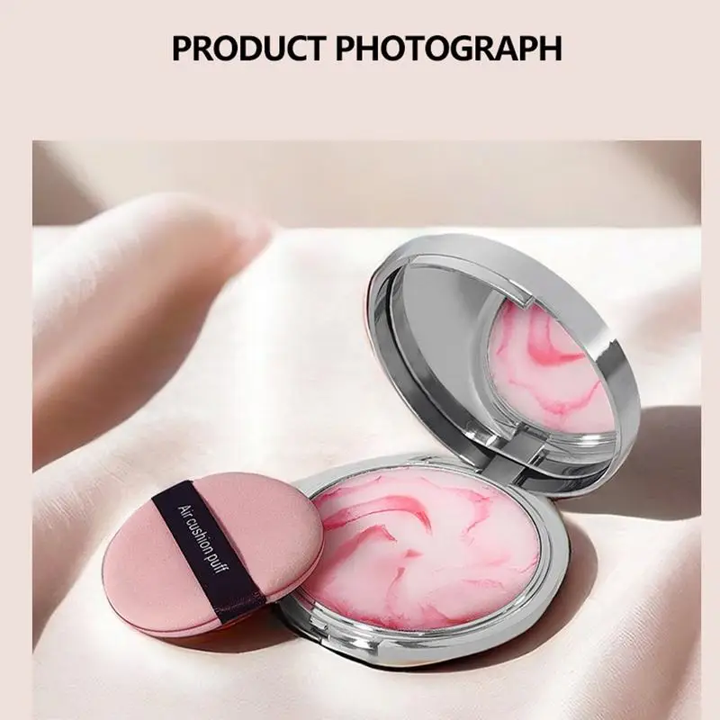 Face Pressed Powder  Oil Control Powder Makeup Pressed Matte Waterproof Long Lasting Concealer Facial Styling Powder Face Makeup