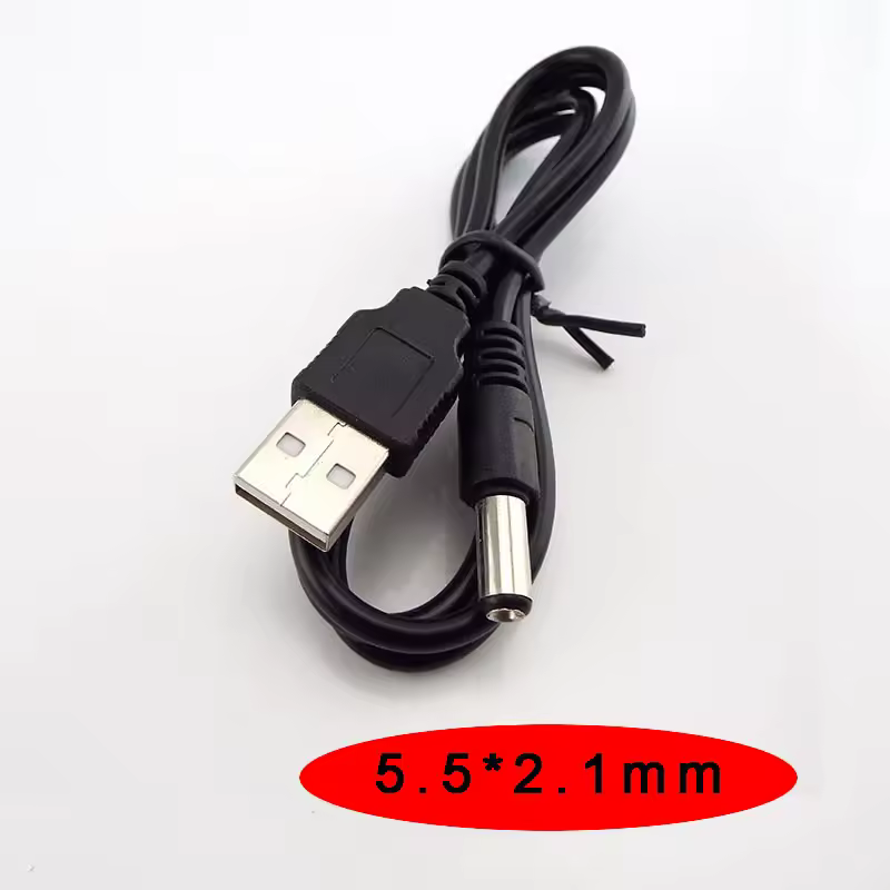 USB To DC 3.5*1.35mm 2.0*0.6mm 2.5*0.7mm 4.0*1.7mm 5.5*2.1mm 5.5*2.5mm Plug Jack DC 5V Power Extension Cable Connector - Image 11
