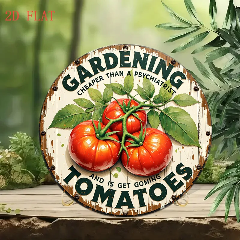 1pc Funny Gardening Quote Wall Decor - 