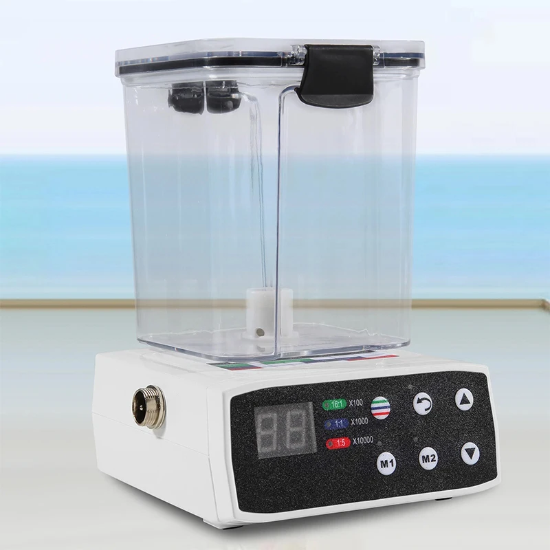 Dental Electric Micro Motor with Water Tank and Fiber Optic Handle Internal Water Spray Electric Motor Lab Tools