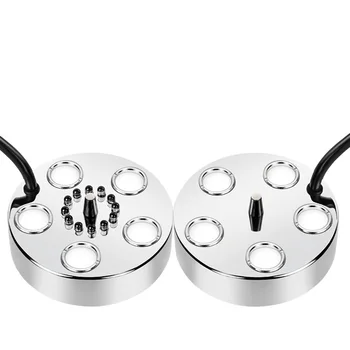 Humidificateur ultrasonique à 5 têtes DC24V, brumisateur d'étang, atomiseur, générateur de brouillard avec alimentation 220V