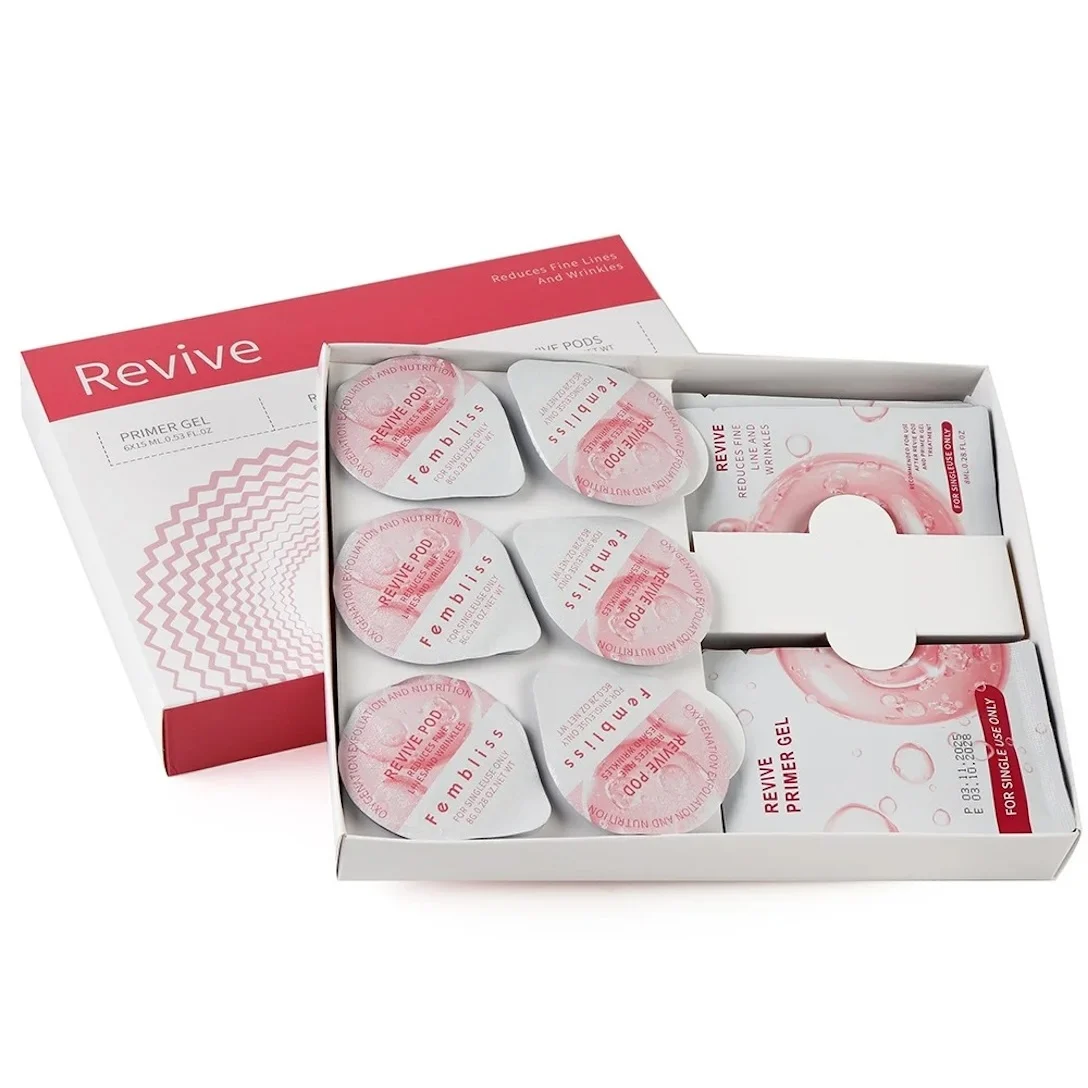 Revive Pod For Aqua Facial Device CO2 Pods For Bubble Facial Beauty Machine Bubble Skin Care Glam Pods co2 Capsule Gel Kit